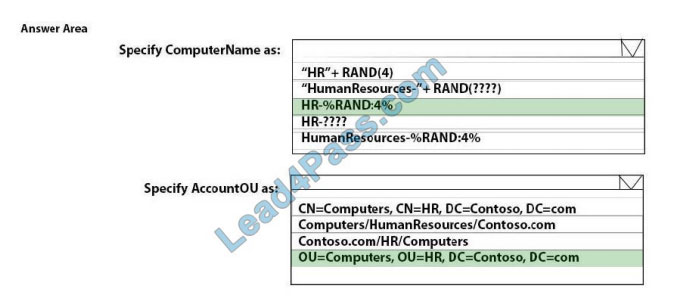 certificationdemo md-101 exam questions q10-1