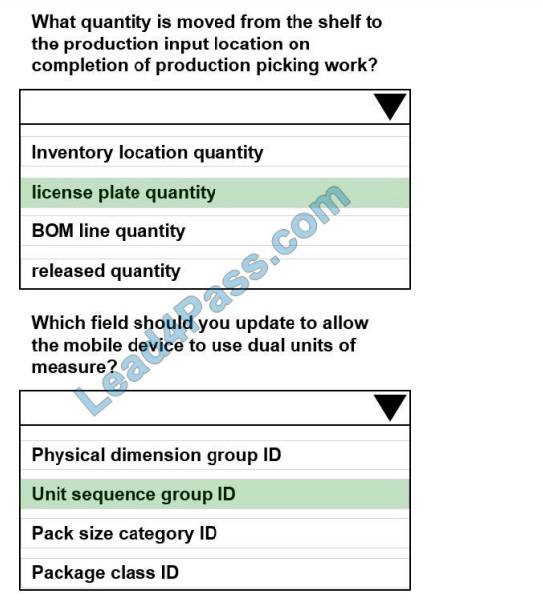 Lead4pass mb-320 exam questions q1-1