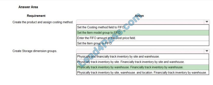 lead4pass mb-330 exam questions q3-1