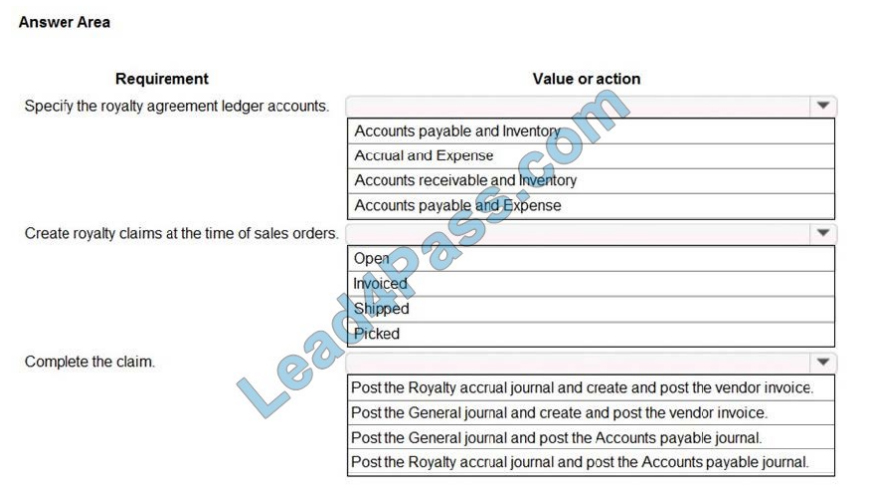leads4pass mb-330 exam questions q5