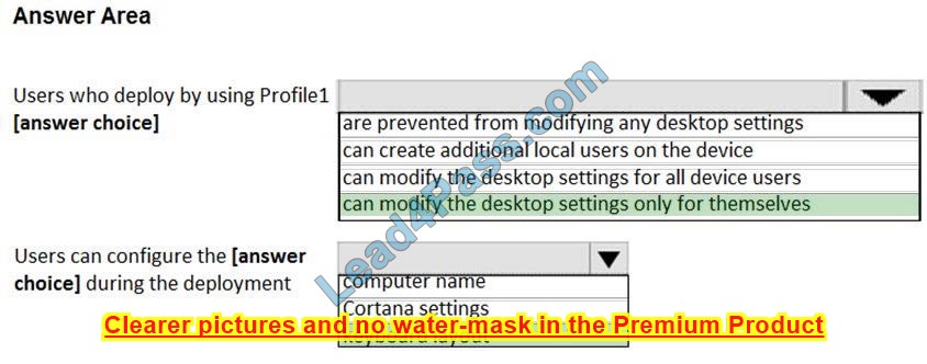 latest MD-101 dumps questions 10-2